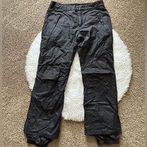 Columbia Insulated Waterproof Pants Black Womens Size Medium